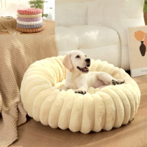 canape chien design beige 2
